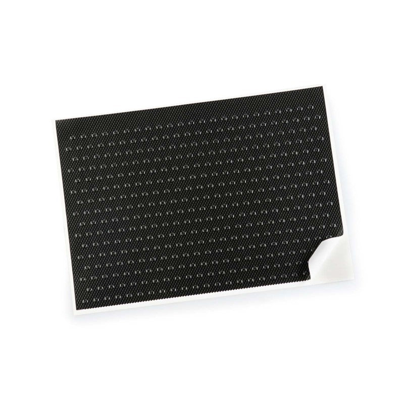 PUIG ADESIVO LATERALE SERBATOIO COLORE CARBON - COD. 4557C - Adesivo con rilievo - Dimensioni: 250x350 mm. - CARBON LOOK