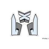PUIG ADESIVO SERBATOIO PER BMW F850 GS ADVENTURE 19-23 CARBON LOOK