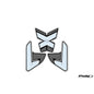 PUIG ADESIVO SERBATOIO PER BMW R1250 GS ADVENTURE 21-24 CARBON LOOK