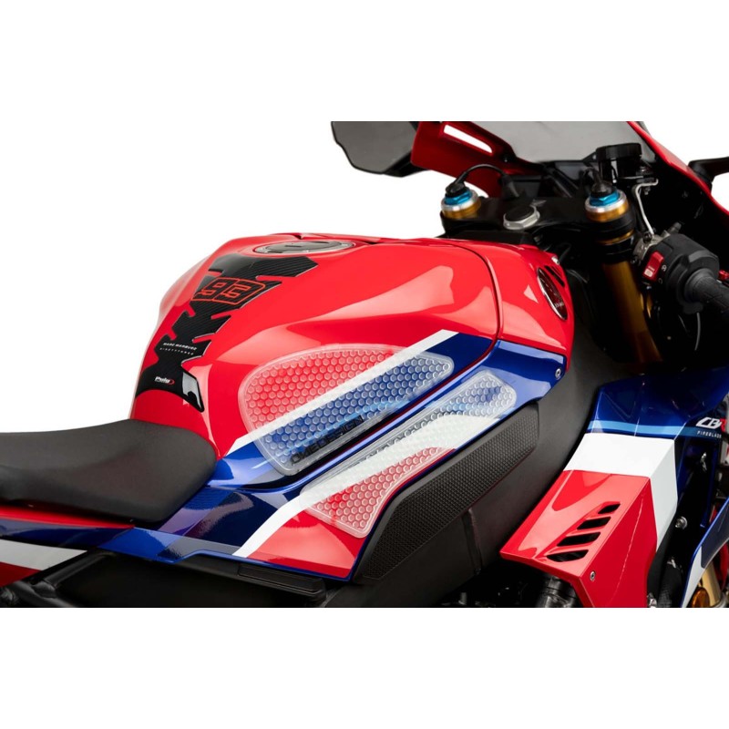 PUIG ADESIVO SERBATOIO SPECIFICO LATERALE PER HONDA CBR1000 RR-R FIREBLADE 20-21 TRASPARENTE