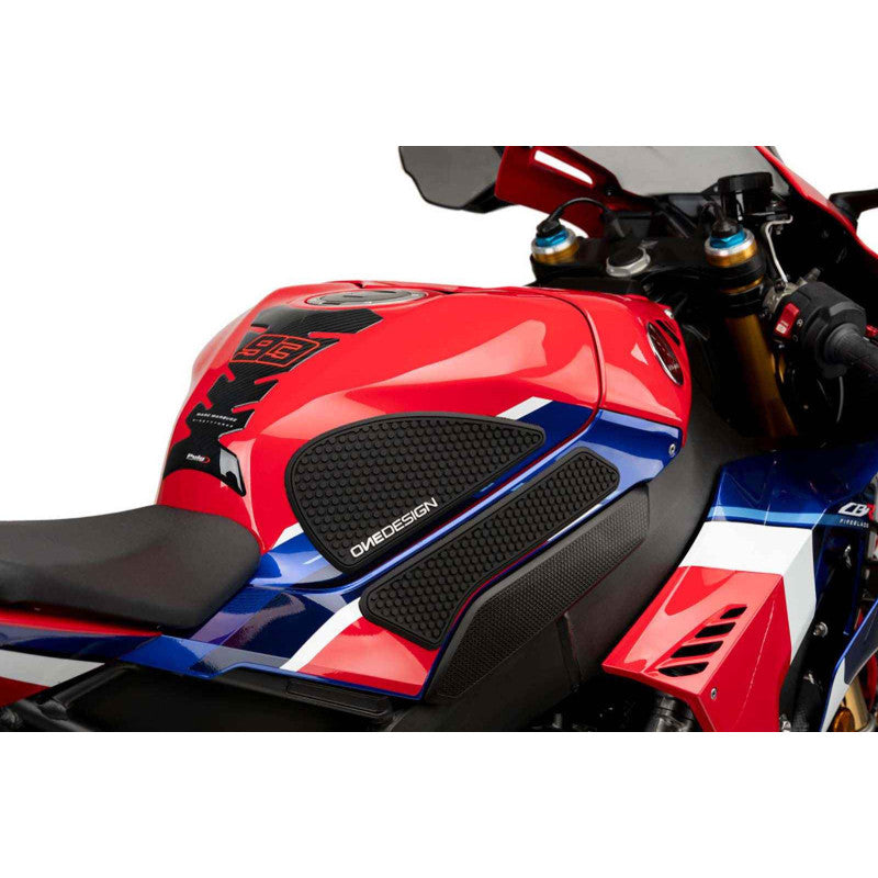 PUIG ADESIVO SERBATOIO SPECIFICO LATERALE PER HONDA CBR1000 RR-R FIREBLADE SP 20-21 NERO