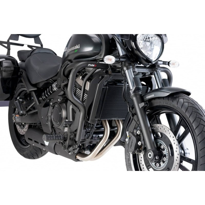 PUIG BARRE DI PROTEZIONE MOTORE KAWASAKI VULCAN S 21-25 NERO