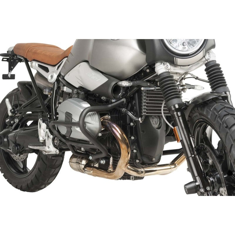 PUIG BARRE DI PROTEZIONE MOTORE PER BMW R NINE T 17-20 NERO