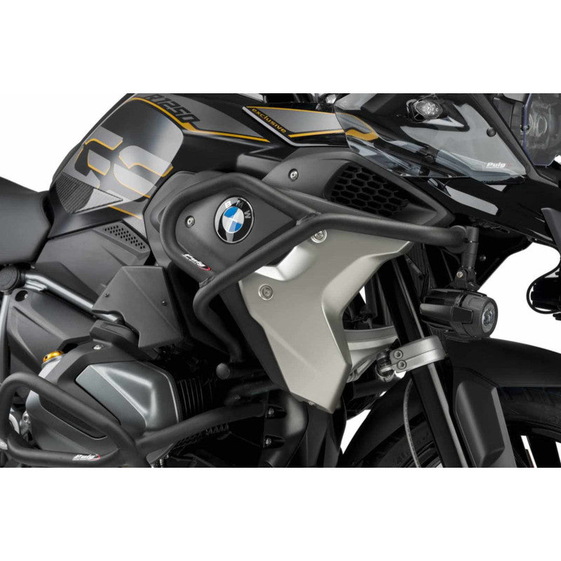 PUIG BARRE DI PROTEZIONE MOTORE PER BMW R1200 GS EXCLUSIVE 17-18 NERO-ALTO