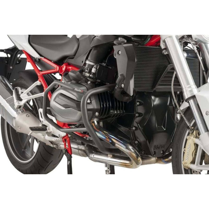 PUIG BARRE DI PROTEZIONE MOTORE PER BMW R1200RS 15-16 NERO