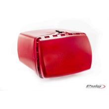 Carica l'immagine nel visualizzatore di Gallery, PUIG BAULETTO MODELLO MAXI BOX/CON LUCCHETTO ROSSO - COD. 0468R - Realizzati in plastica resistente, impermeabile. Incluso il