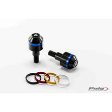 Carica l'immagine nel visualizzatore di Gallery, PUIG BILANCIERI MOD. CORTO CON ANELLI PER BMW C650 GT 12-15 NERO