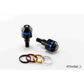 PUIG BILANCIERI MOD. CORTO CON ANELLI PER BMW C650 GT 19-23 NERO