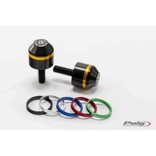 Carica l'immagine nel visualizzatore di Gallery, PUIG BILANCIERI MOD. CORTO CON ANELLI PER BMW R1200 R 17-18 NERO