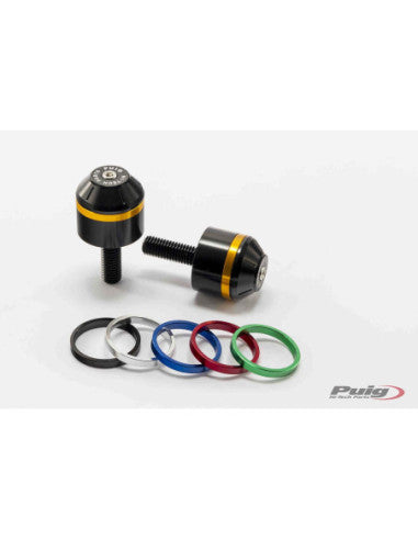PUIG BILANCIERI MOD. CORTO CON ANELLI PER BMW R1250 R 23-25 NERO