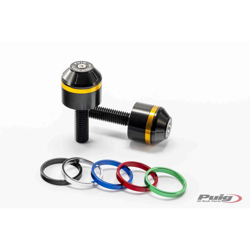 PUIG BILANCIERI MOD. CORTO CON ANELLI PER BMW S1000 R 17-20 NERO