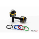 PUIG BILANCIERI MOD. CORTO CON ANELLI PER BMW S1000 RR 15-16 NERO