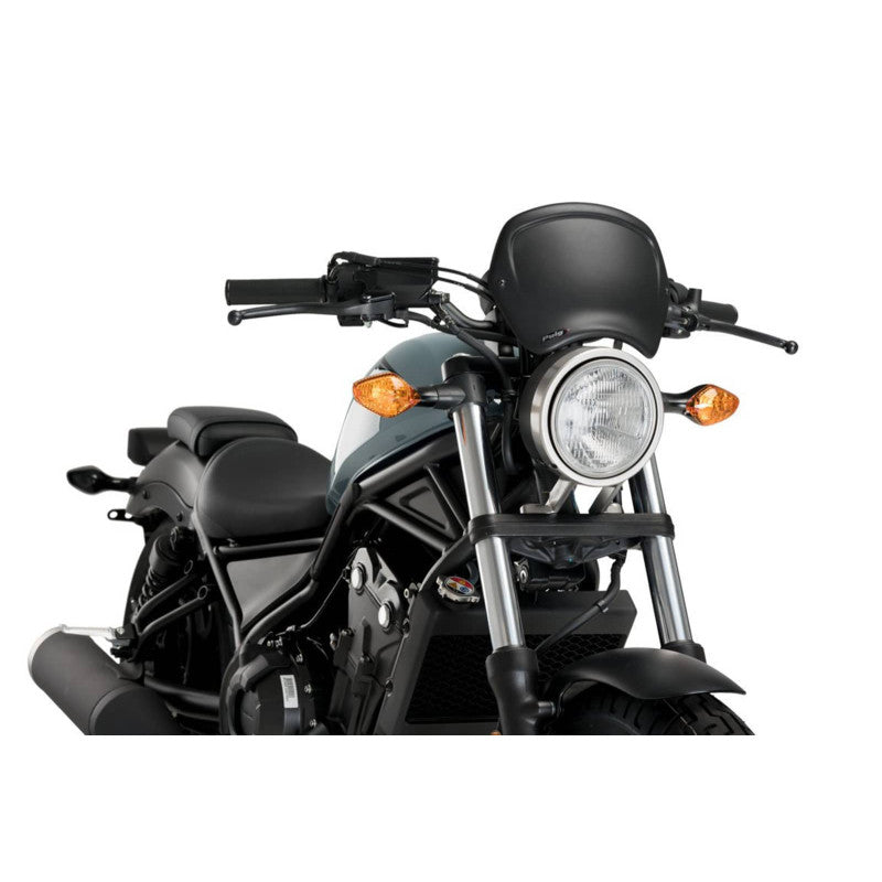 PUIG CARENATURA FRONTALE HONDA CMX 500 SE REBEL 20-24 NERO OPACO