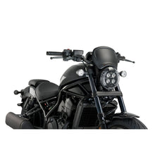 Carica l'immagine nel visualizzatore di Gallery, PUIG CARENATURA FRONTALE HONDA CMX1100 REBEL 21-24 NERO OPACO