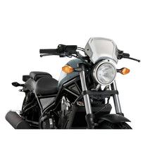 Carica l'immagine nel visualizzatore di Gallery, PUIG CARENATURA FRONTALE IN ALLUMINIO HONDA CMX 500 REBEL 17-19 SILVER