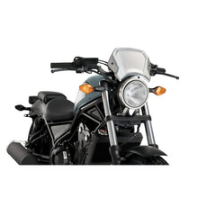 Carica l'immagine nel visualizzatore di Gallery, PUIG CARENATURA FRONTALE IN ALLUMINIO HONDA CMX 500 SE REBEL 20-24 SILVER