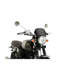 PUIG CARENATURA FRONTALE IN ALLUMINIO KAWASAKI Z650 RS 24-25 NERO
