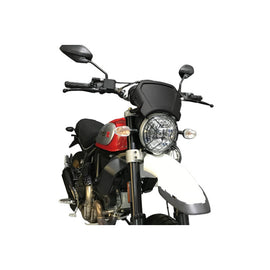 PUIG CARENATURA FRONTALE IN ALLUMINIO PER DUCATI SCRAMBLER 1100 18-20 NERO
