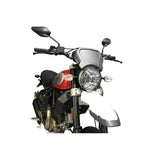 PUIG CARENATURA FRONTALE IN ALLUMINIO PER DUCATI SCRAMBLER 1100 DARK PRO 21-25 SILVER