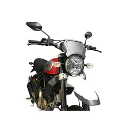 PUIG CARENATURA FRONTALE IN ALLUMINIO PER DUCATI SCRAMBLER 1100 SPORT 18-20 SILVER
