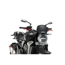 Carica l'immagine nel visualizzatore di Gallery, PUIG CARENATURA FRONTALE PER HONDA CB650R NEO SPORTS CAFE 19-20 NERO OPACO