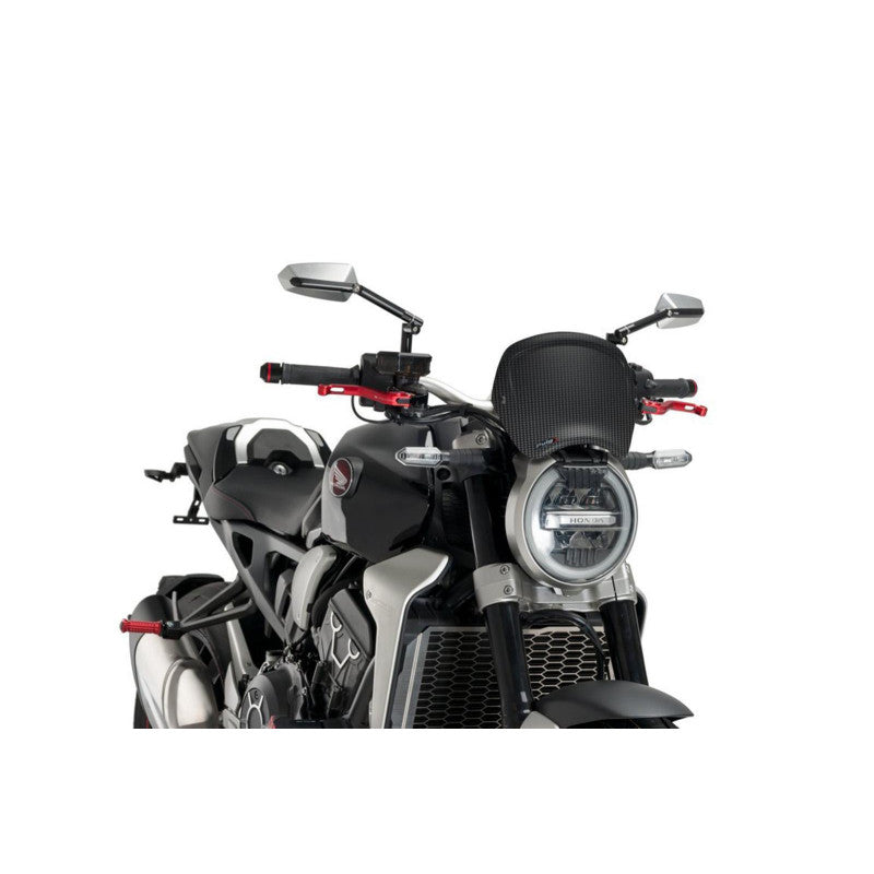 PUIG CARENATURA FRONTALE PER HONDA CB650R NEO SPORTS CAFE 21-23 CARBON LOOK