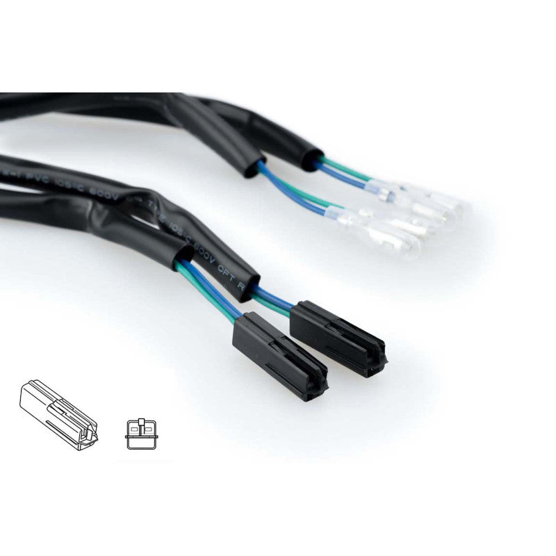 PUIG CAVI CONNETTORI PER FRECCE PER HONDA CBR650R 21-23 NERO