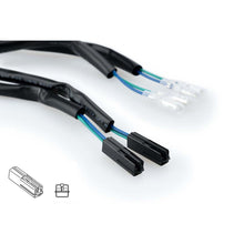 Carica l'immagine nel visualizzatore di Gallery, PUIG CAVI CONNETTORI PER FRECCE PER HONDA CBR650R 21-23 NERO