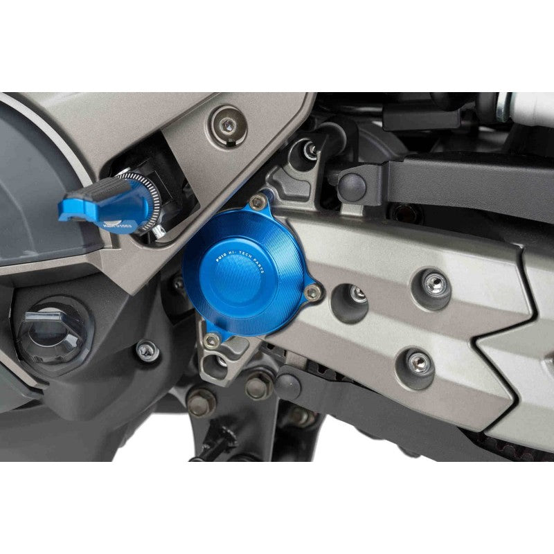PUIG COPRI-PERNO FORCELLONE KYMCO AK550 17-23 BLU