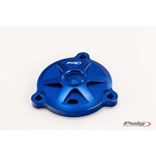 Carica l'immagine nel visualizzatore di Gallery, PUIG COPRI-PERNO FORCELLONE YAMAHA T-MAX 530 DX/SX 17-19 BLU