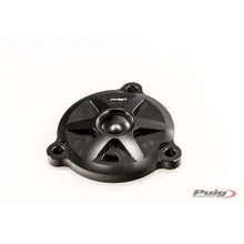 Carica l'immagine nel visualizzatore di Gallery, PUIG COPRI-PERNO FORCELLONE YAMAHA T-MAX 530 DX/SX 17-19 NERO