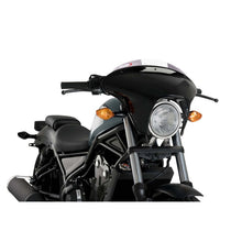 Carica l'immagine nel visualizzatore di Gallery, PUIG CUPOLINO BATWING SML SPORT HONDA CMX500 REBEL 17-19 TRASPARENTE-21059W