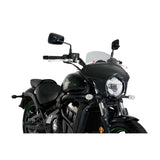 PUIG CUPOLINO BATWING SML TOURING PER KAWASAKI VULCAN S 17-20 FUME CHIARO