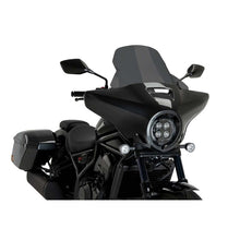 Carica l'immagine nel visualizzatore di Gallery, PUIG CUPOLINO HIGH-ROAD TOURING PER HONDA CMX1100 TOURING REBEL 23-25 FUME SCURO