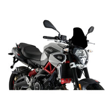 Carica l'immagine nel visualizzatore di Gallery, PUIG CUPOLINO NAKED N.G. SPORT APRILIA SHIVER 900 17-20 NERO