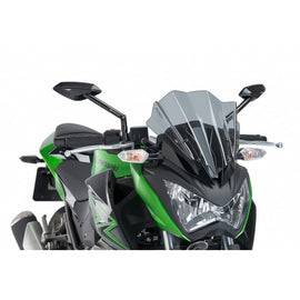 PUIG CUPOLINO NAKED N.G. SPORT KAWASAKI Z300 15-17 FUME CHIARO