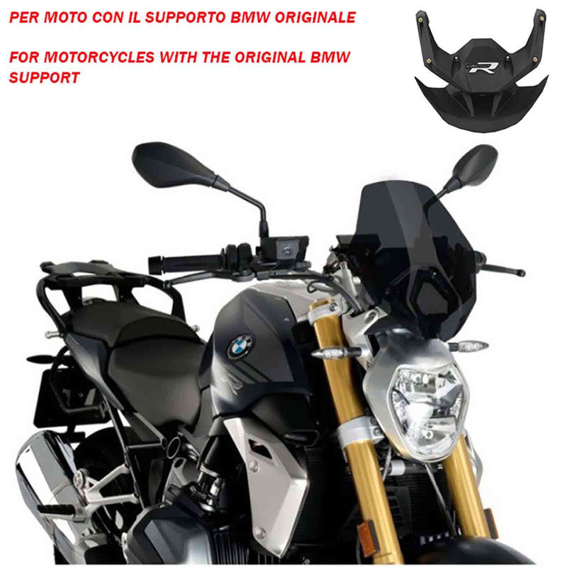 PUIG CUPOLINO NAKED N.G. SPORT-OEM SUPP. PER BMW R1250 R 21-22 FUME SCURO