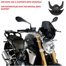Carica l'immagine nel visualizzatore di Gallery, PUIG CUPOLINO NAKED N.G. SPORT-OEM SUPP. PER BMW R1250 R 21-22 FUME SCURO