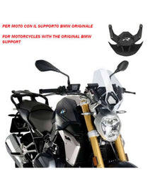 PUIG CUPOLINO NAKED N.G. SPORT-OEM SUPP. PER BMW R1250 R 23-25 TRASPARENTE