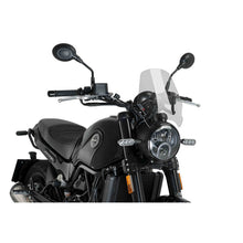 Carica l'immagine nel visualizzatore di Gallery, PUIG CUPOLINO NAKED N.G. SPORT PER BENELLI LEONCINO 16-20 TRASPARENTE