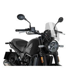 PUIG CUPOLINO NAKED N.G. SPORT PER BENELLI LEONCINO 21-25 TRASPARENTE
