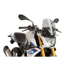 Carica l'immagine nel visualizzatore di Gallery, PUIG CUPOLINO NAKED N.G. SPORT PER BMW G310 R 16-20 FUME CHIARO