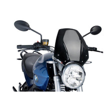 Carica l'immagine nel visualizzatore di Gallery, PUIG CUPOLINO NAKED N.G. SPORT PER BMW R1200 R 11-14 NERO