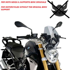 PUIG CUPOLINO NAKED N.G. SPORT PER BMW R1250 R 21-22 FUME CHIARO