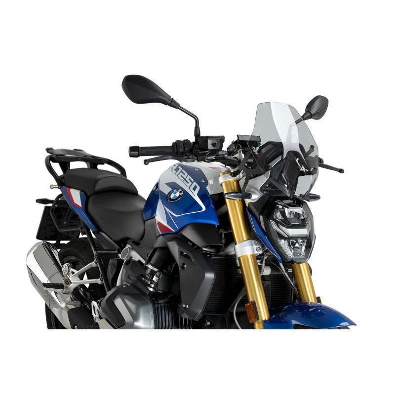 PUIG CUPOLINO NAKED N.G. SPORT PER BMW R1250 R 23-25 FUME CHIARO