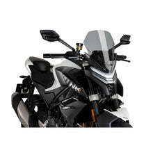 Carica l'immagine nel visualizzatore di Gallery, PUIG CUPOLINO NAKED N.G. SPORT PER CFMOTO 450 NK 23-25 FUME CHIARO