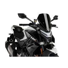 Carica l'immagine nel visualizzatore di Gallery, PUIG CUPOLINO NAKED N.G. SPORT PER CFMOTO 450 NK 23-25 NERO