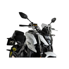 Carica l'immagine nel visualizzatore di Gallery, PUIG CUPOLINO NAKED N.G. SPORT PER CFMOTO 650 NK 21-25 FUME CHIARO