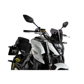 PUIG CUPOLINO NAKED N.G. SPORT PER CFMOTO 650 NK 21-25 FUME SCURO