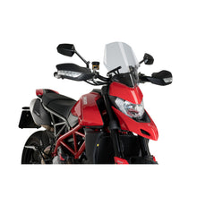 Carica l'immagine nel visualizzatore di Gallery, PUIG CUPOLINO NAKED N.G. SPORT PER DUCATI HYPERMOTARD 950 19-25 FUME CHIARO